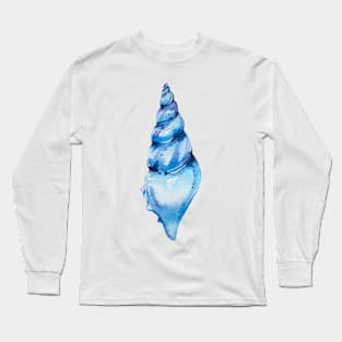 Azure seashell Long Sleeve T-Shirt